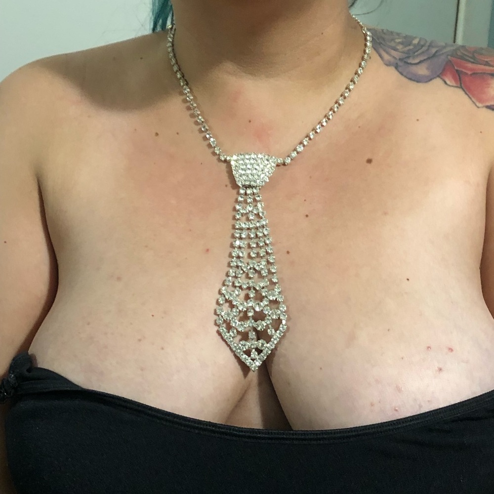 Costume Jewelry Necktie Necklace SUPER SEXY!!